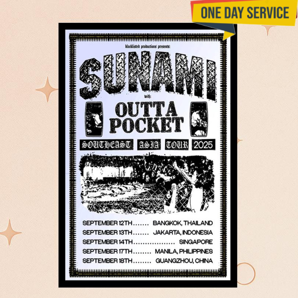 Sunami September 2025 Tour Poster